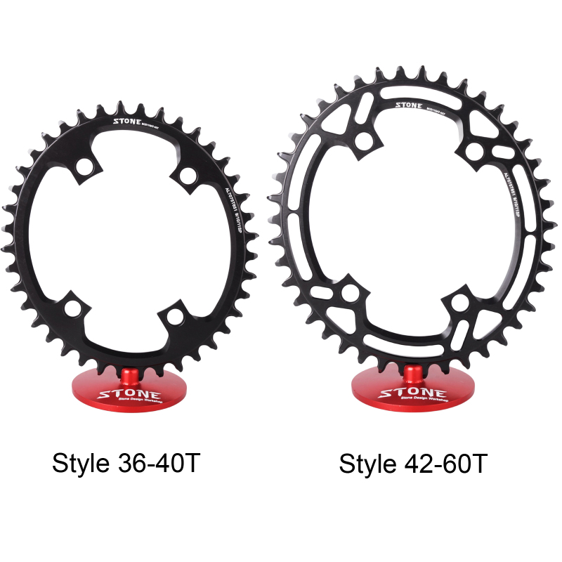 Stone Oval Chainring 110BCD for Apex Sram 4 Bolts 36 38 42T 44 46T 48 50T 54 56 58T 60 Road Bike MTB 9 10 11 12s 12 Speed