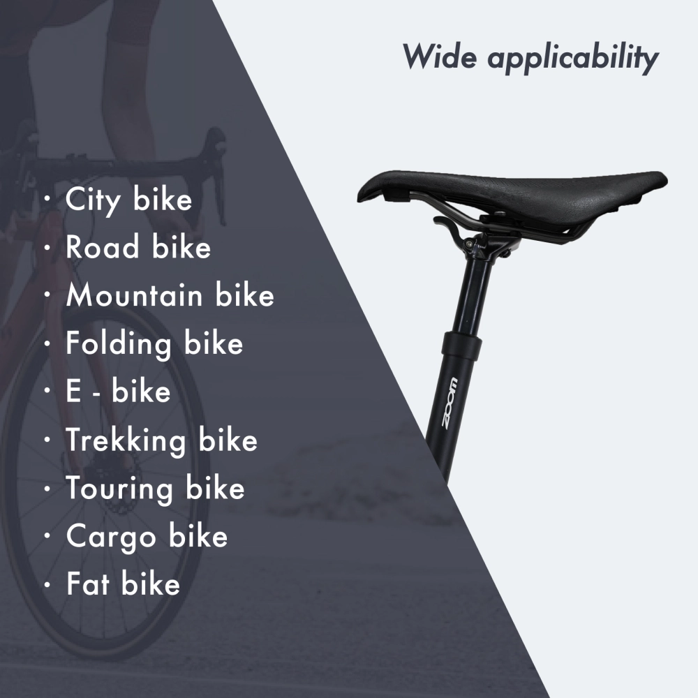 Road Bike Hydraulic Bicycle Seat Post Zoom Dropper Seatpost Manual