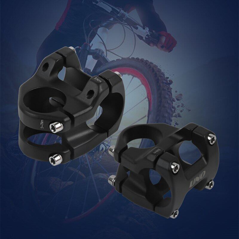 UNO Mountain Bike Stem DH XC 0 Degree 35/45MM AL 28.6 X 31.8mm MTB Bicycle Hollow Stems Mountain Bike Parts