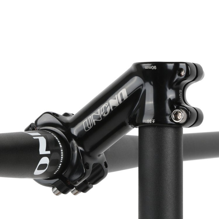UNO Mountain Road Bike Stem +-35 Degree MTB Bicycle Super Light Black Silver Handlebar Raiser Stems 70/90/110mm