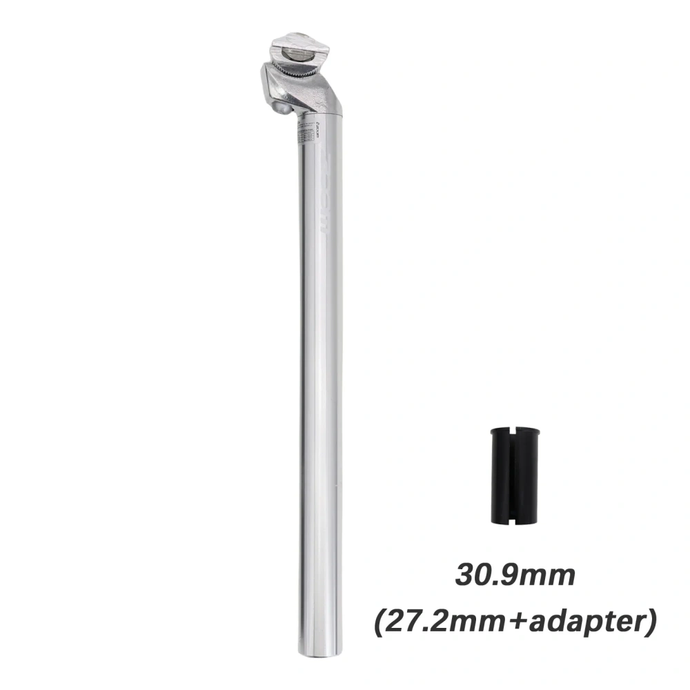 Zoom Seatpost for MTB Bike 300g Bicycle Seat Post Matt Black Silver 25.4 26.8 27.2 30 30.4 30.9 31.6mm 350mm Aluminum Alloy