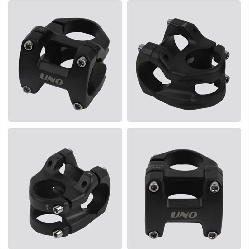 UNO Mountain Bike Stem DH XC 0 Degree 35/45MM AL 28.6 X 31.8mm MTB Bicycle Hollow Stems Mountain Bike Parts