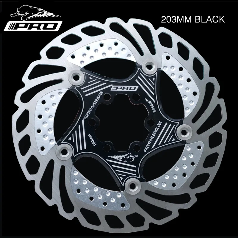 IIIPRO Mountain Bike brake disc Super Cooling Floating Disc enhanced cooling 140 160mm 180 203mm