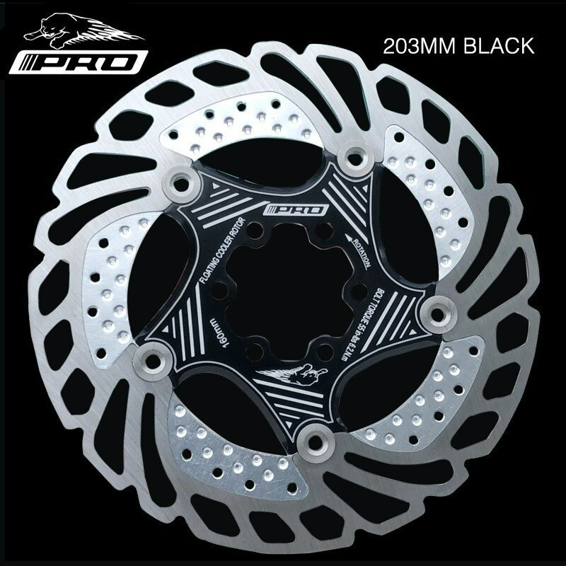 IIIPRO Mountain Bike brake disc Super Cooling Floating Disc enhanced cooling 140 160mm 180 203mm