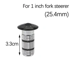 25.4mm Alu cap