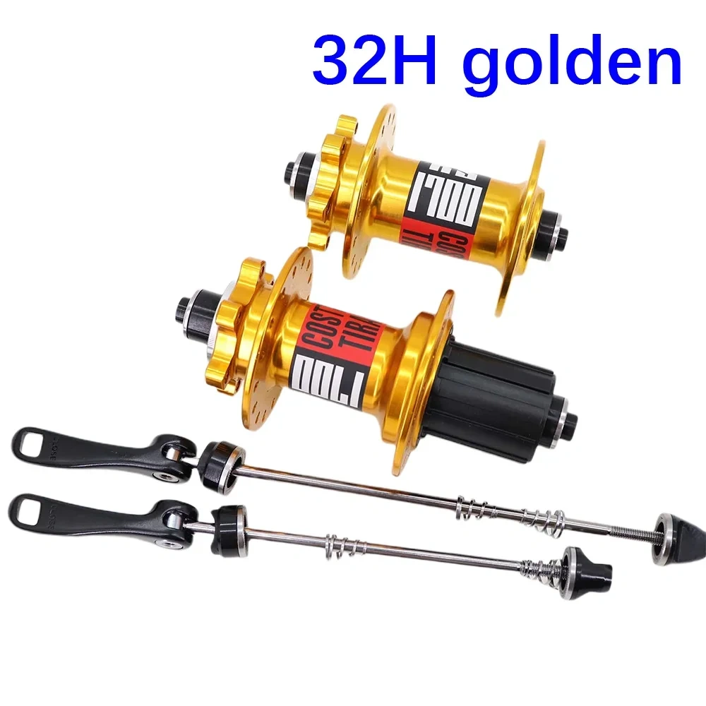 COSTTU Bike hub MTB bearing hub big sound loudly 120 clicks 8 9 10 11 speed Quick Release 100mm 135mm 24 28 32 36 Holes