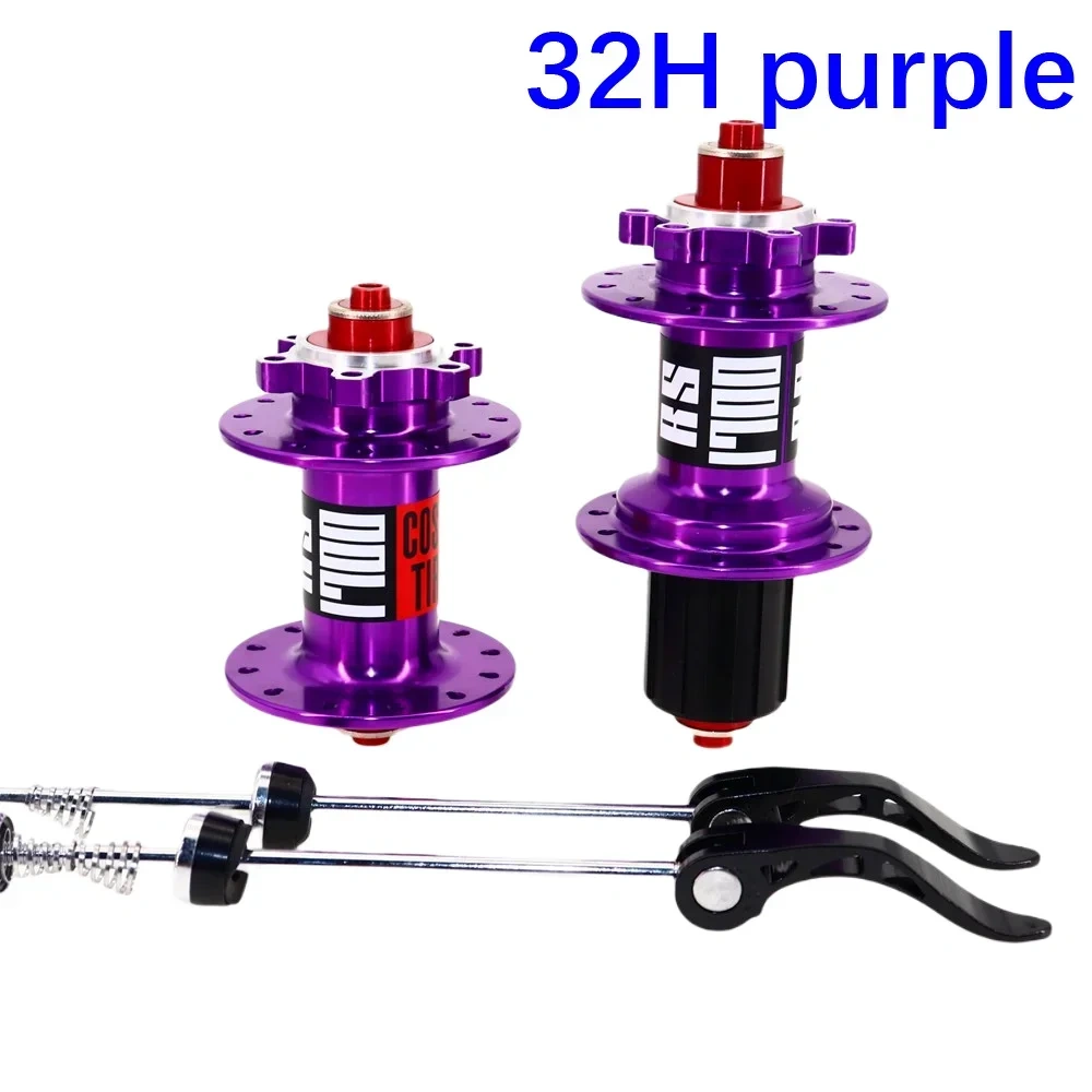 COSTTU Bike hub MTB bearing hub big sound loudly 120 clicks 8 9 10 11 speed Quick Release 100mm 135mm 24 28 32 36 Holes