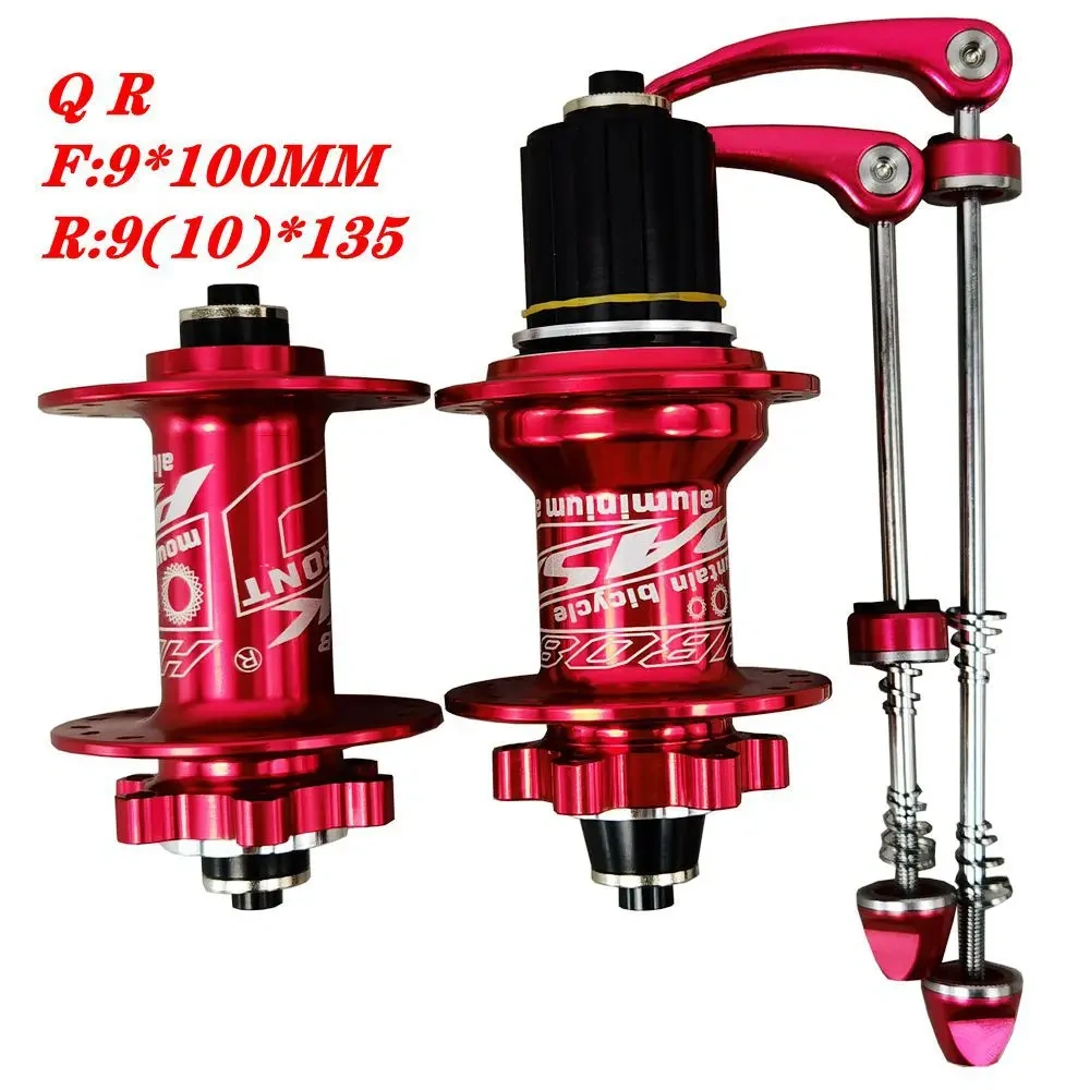 PASAK bike bearing hub MTB hub 6 paws  4 bearings quick release thru axle 32 holes bike 8 9 10 11 12 speed HG casstte flywheel