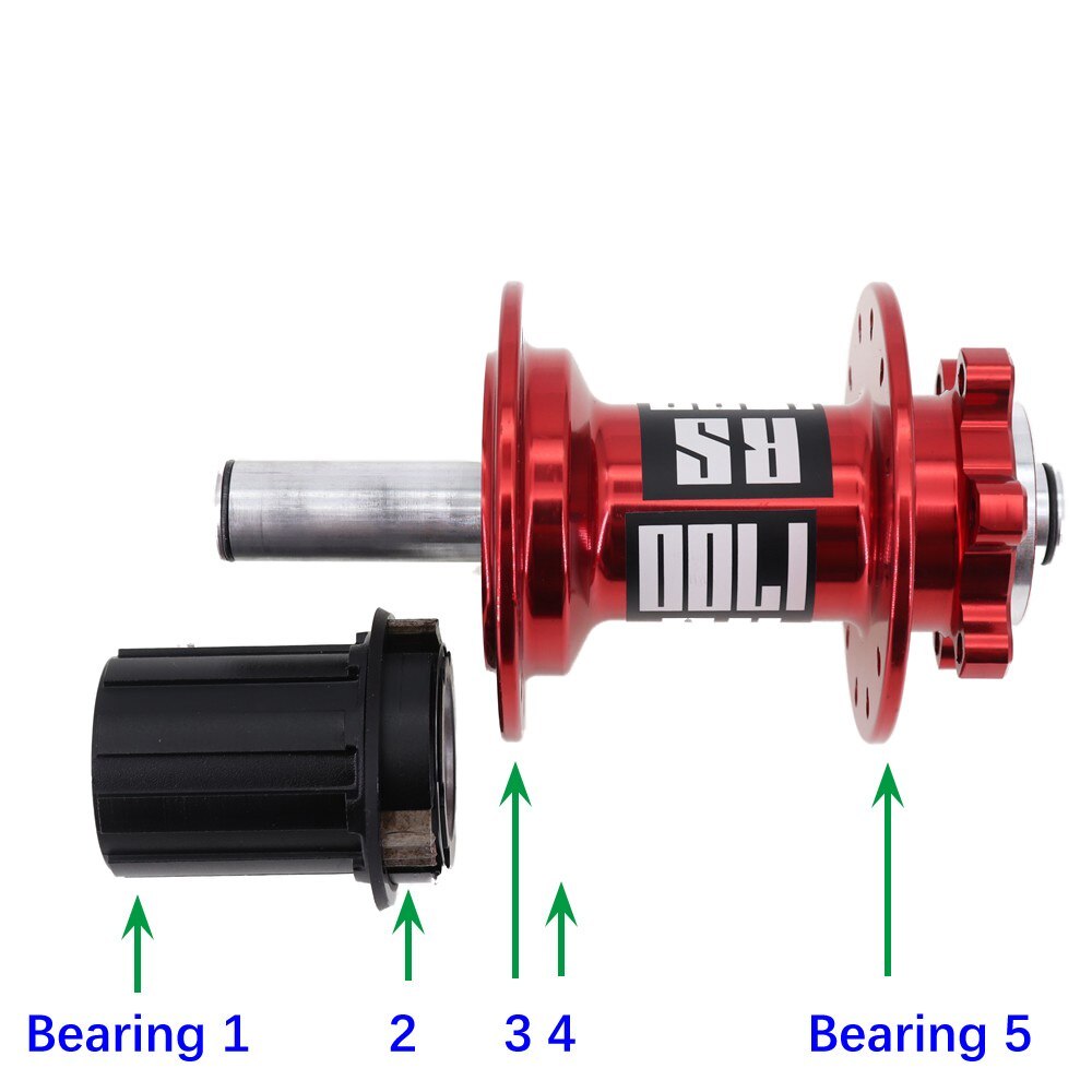COSTTU Bike hub MTB bearing hub big sound loudly 120 clicks 8 9 10 11 speed Quick Release 100mm 135mm 24 28 32 36 Holes