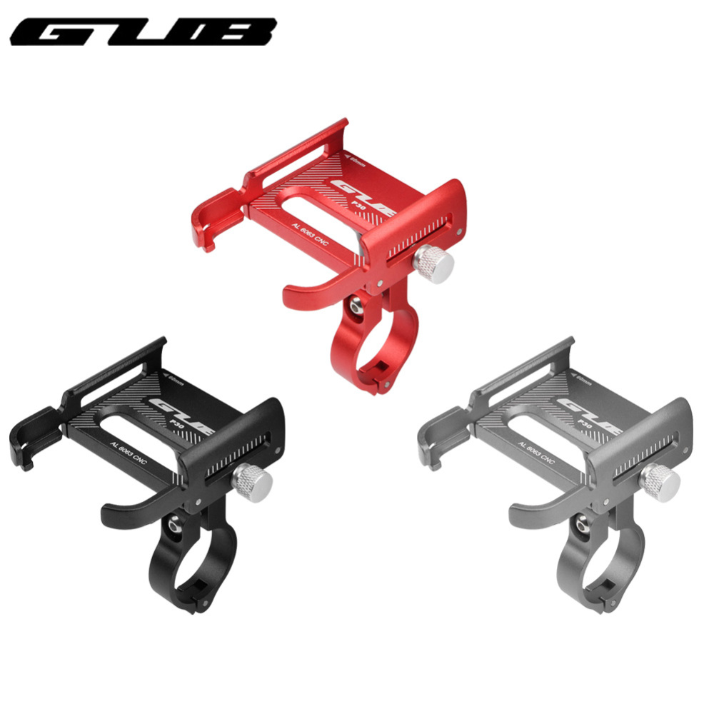 GUB P30 Smartphone Mount Rainbow Bike Phone Mount Bicycle Handlebar Cell Phone Holder Universal MTB Road Bike Accessories