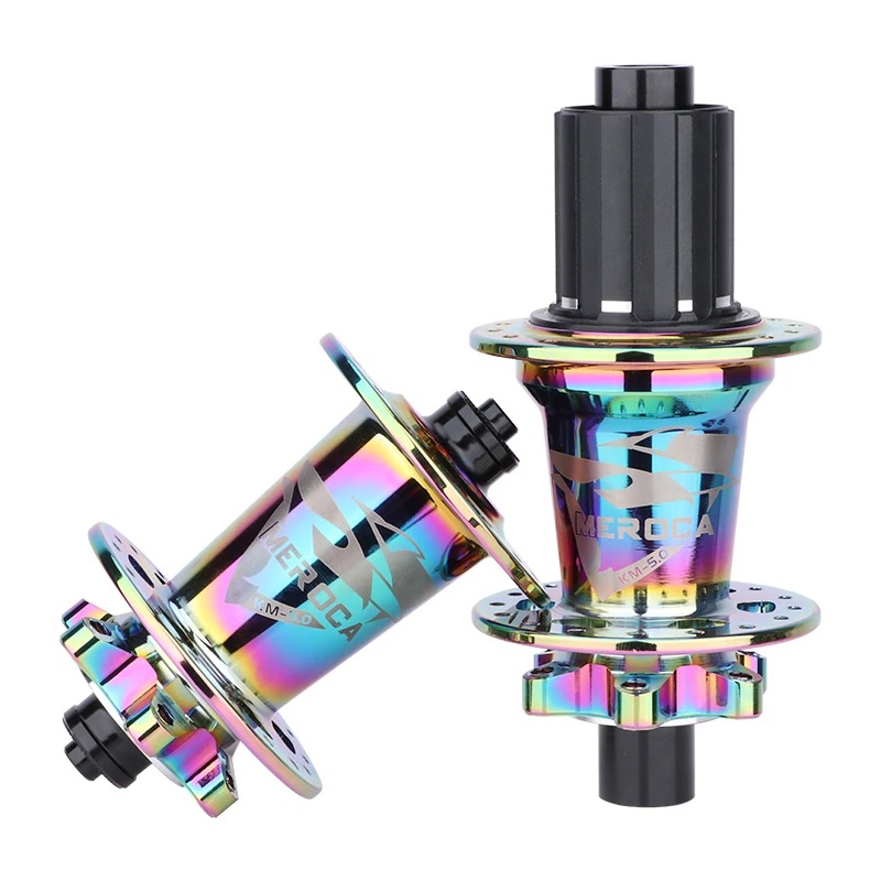 MEROCA Mountain Bike Quick Released/Thru Axle Hub 32 Holes 6pawls Sealed 5 Bearings 100/142mm 100/135mm QR/TA MTB Disc