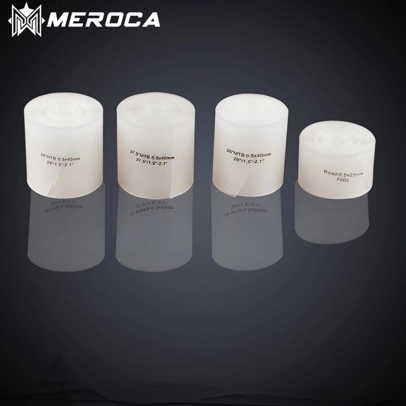 Meroca 2pcs Bicycle Tire Liner Bike rim tape Puncture Proof Belt Protection Pad 700C 26 27.5 29 Inch MTB Road Bike