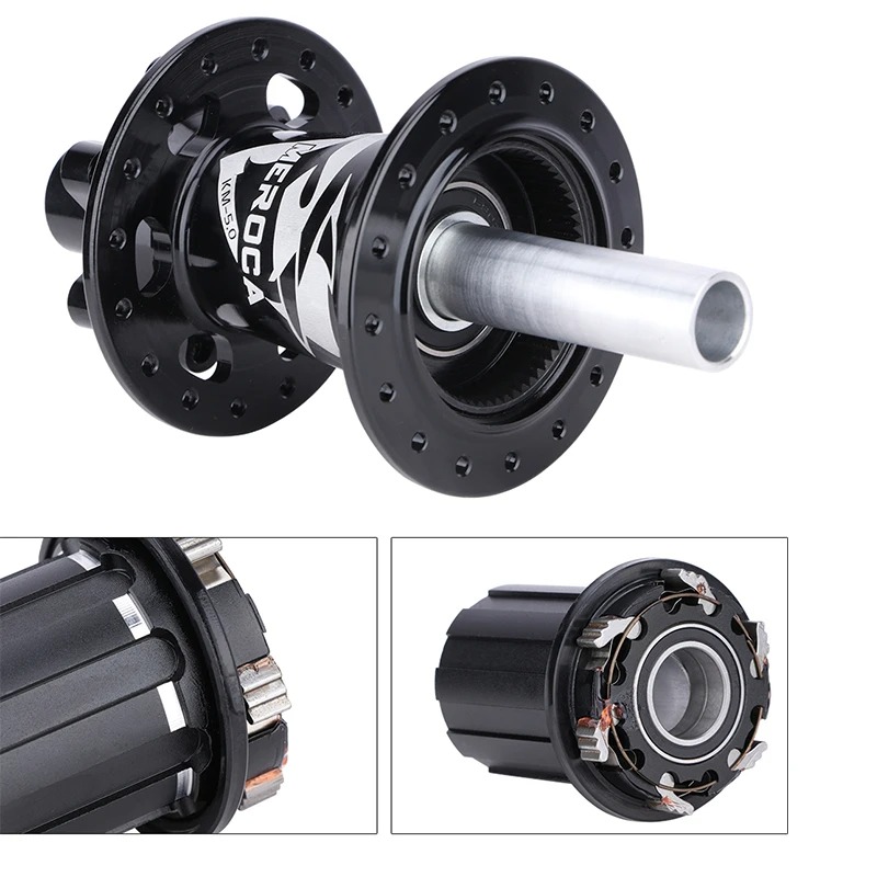 MEROCA Mountain Bike Quick Released/Thru Axle Hub 32 Holes 6pawls Sealed 5 Bearings 100/142mm 100/135mm QR/TA MTB Disc