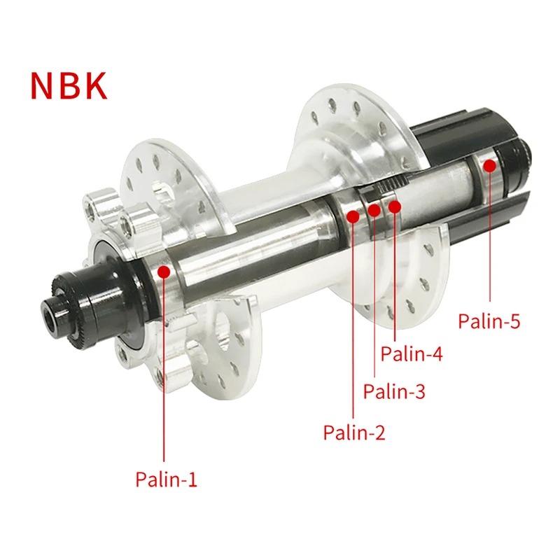 MEROCA Mountain Bike Quick Released/Thru Axle Hub 32 Holes 6pawls Sealed 5 Bearings 100/142mm 100/135mm QR/TA MTB Disc