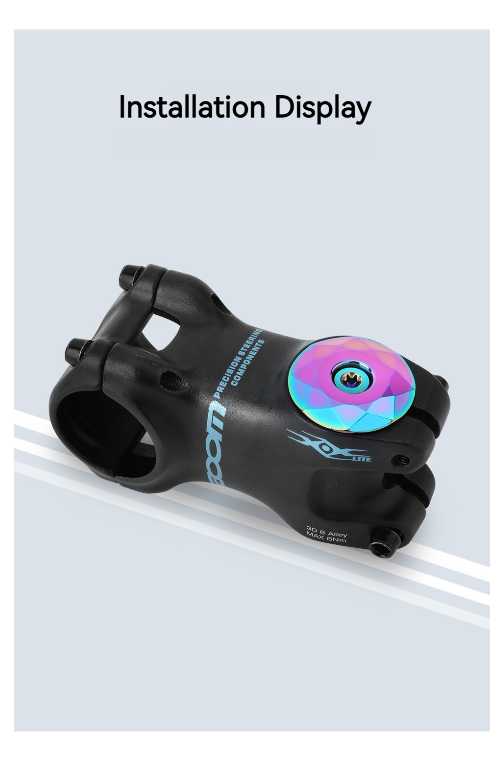 Meroca Bicycle Headset Top Cover MTB Road Bike Aluminum Alloy Aeadset Bicycle Accessories