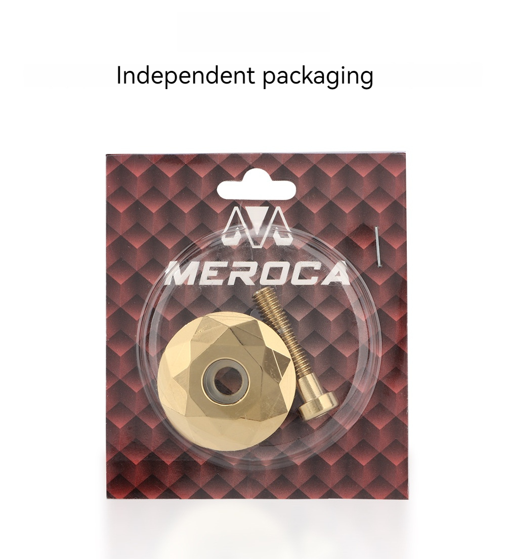 Meroca Bicycle Headset Top Cover MTB Road Bike Aluminum Alloy Aeadset Bicycle Accessories