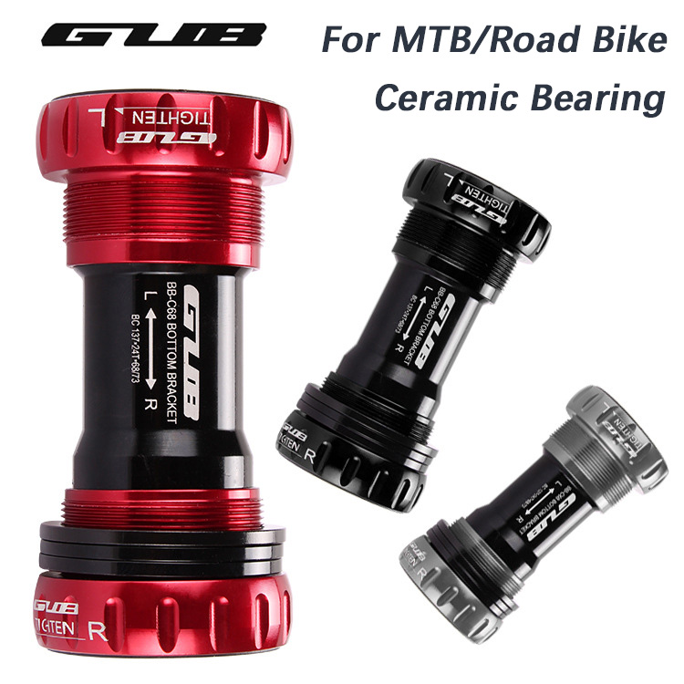 GUB C-68 Ceramic BB Bottom Bracket Shell GUB 68/73MM Screw/Thread Type ...