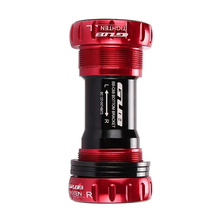 GUB C-68 Ceramic BB Bottom Bracket Shell GUB 68/73MM Screw/Thread Type BSA Crankset Bearings Bicycle Axis