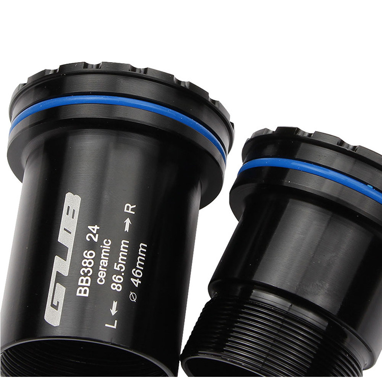 BB386 24mm Adapter Bicycle Press Fit Ceramic Bearings Bottom Brackets Axle for Shimano for SRAM 22-24mm MTB Road Bike
