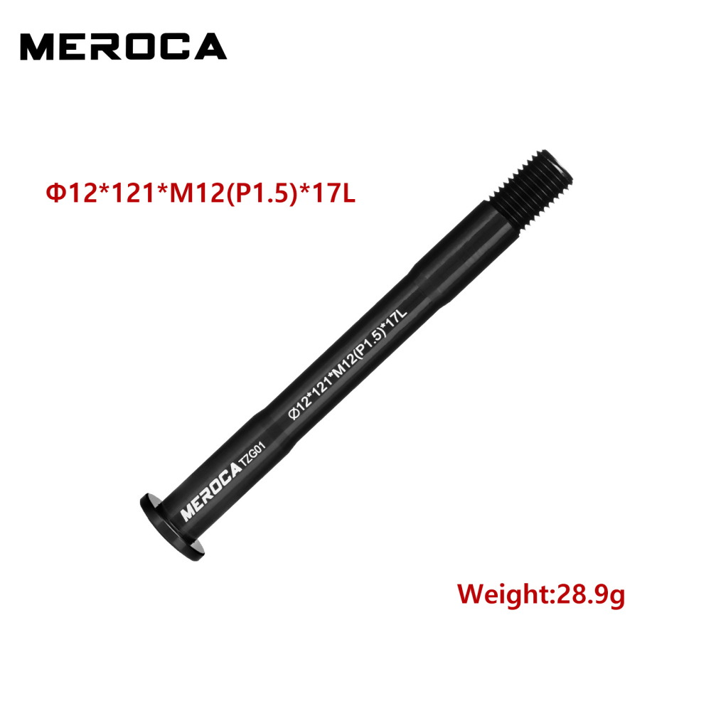 Meroca Bike Thru Axle Aluminum Alloy MTB Road Bike 15/12mm*100/110/142/148mm Boost thru axle