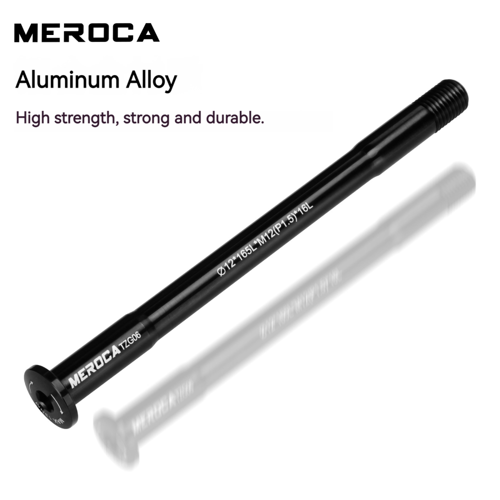 Meroca Bike Thru Axle Aluminum Alloy MTB Road Bike 15/12mm*100/110/142/148mm Boost thru axle
