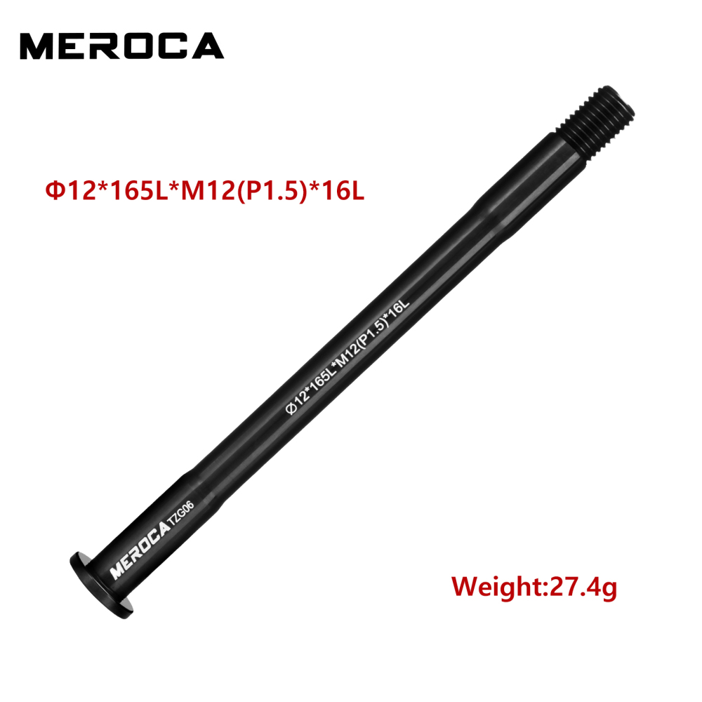 Meroca Bike Thru Axle Aluminum Alloy MTB Road Bike 15/12mm*100/110/142/148mm Boost thru axle