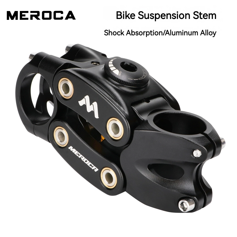 Meroca Bicycle Suspension Stem MTB FR XC Aluminum Alloy for 31.8mm Bike Handlebar 28.6mm