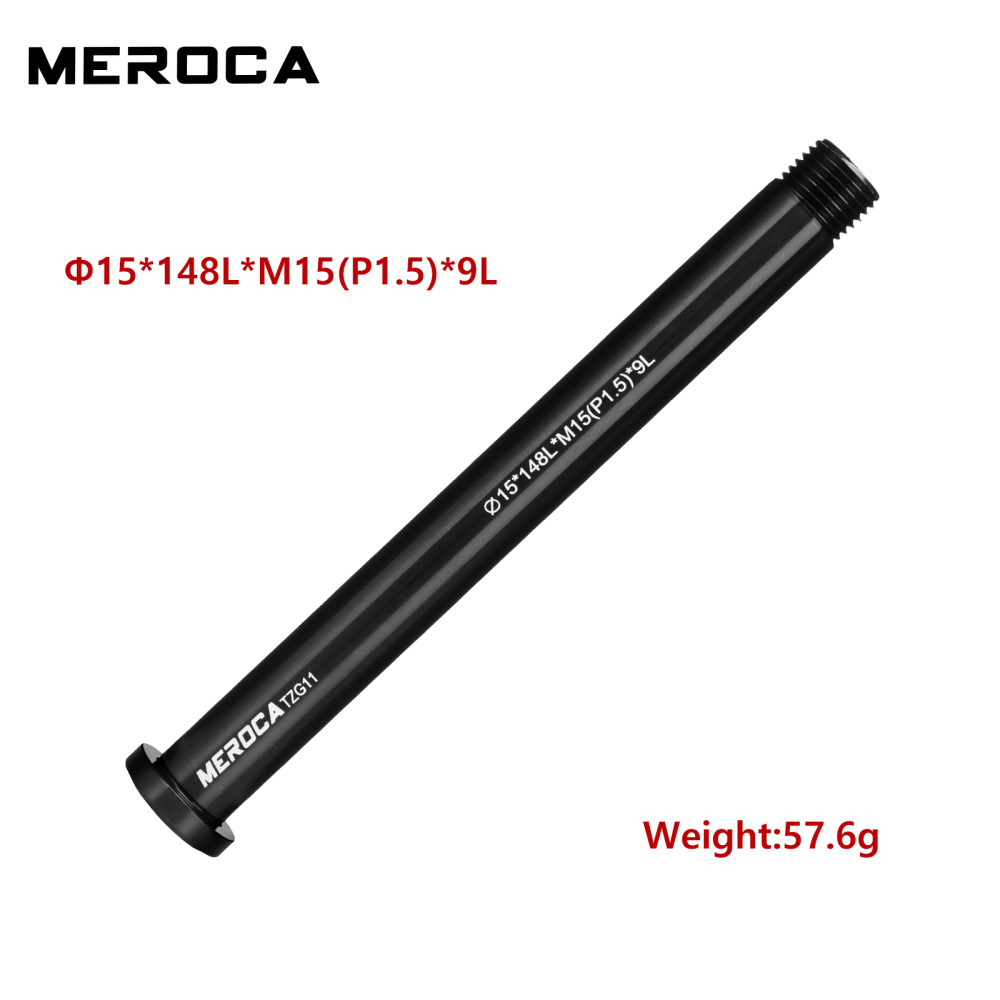 Meroca Bike Thru Axle Aluminum Alloy MTB Road Bike 15/12mm*100/110/142/148mm Boost thru axle
