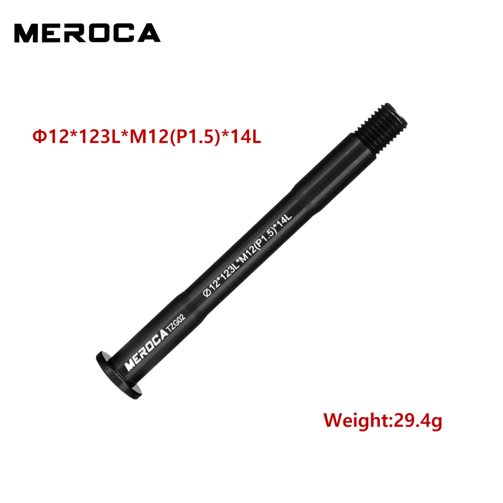 Meroca Bike Thru Axle Aluminum Alloy MTB Road Bike 15/12mm*100/110/142/148mm Boost thru axle