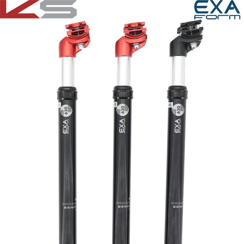 Exa Form Bike Suspension Seatpost 27.2mm 30.9 31.6 MTB Coil spring shock absorber seatpost  Mountain bike folding bike road 33.9