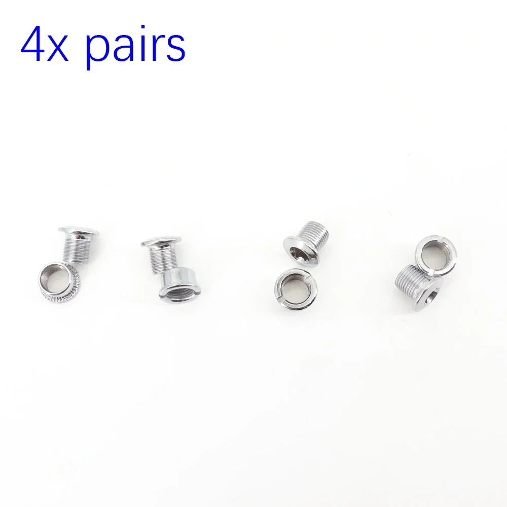 IXF bike chainring bolts steel bolts for 1x 2x chainring single speed double chainring M8 0.75 6.5 10.5mm