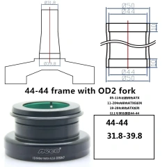 44-44mm for 31.8-39.8mm OD2 taperd fork