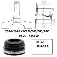 44-52mm for 28.6-39.8mm tapered fork