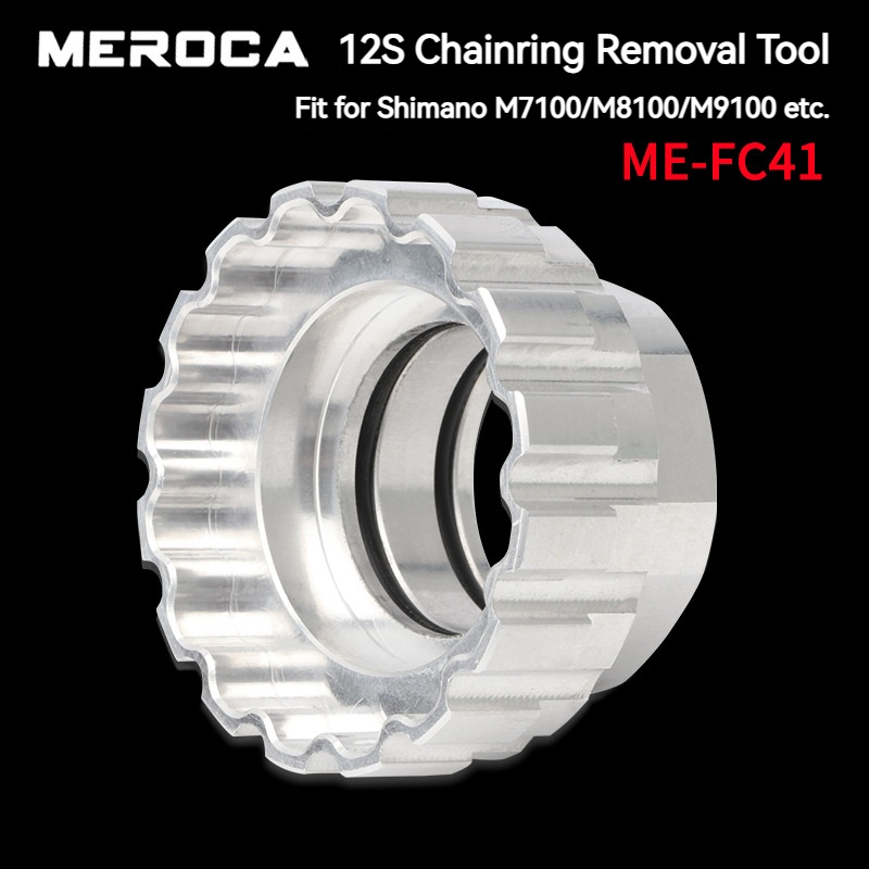 Meroca 12 speed Direct Mount Chainring Installation/Removal Tool Bottom Bracket Wrench M7100 M8100 M9100 XT SLX