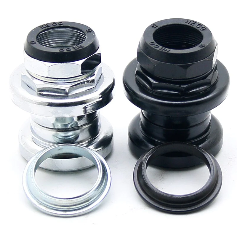 Neco 22.2mm Bike Headset 1 Inch 25.4mm Threaded Steerer Fork Folding