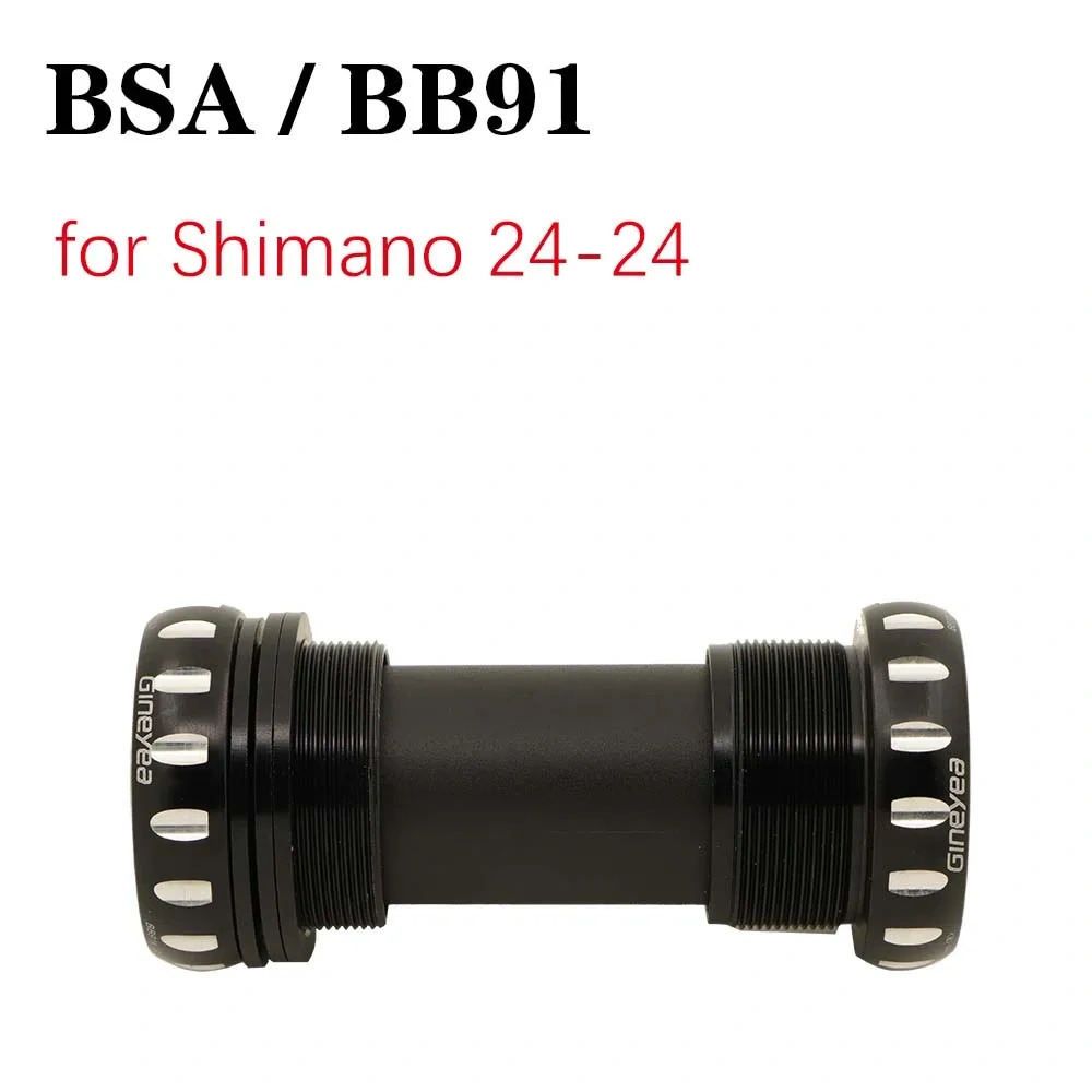 Gineyea Bike bottom bracket bb86 bb92 bb91 british BSA threaded 68 30 BSA30  for shimano sram 22 24 19 41 mm road bike MTB