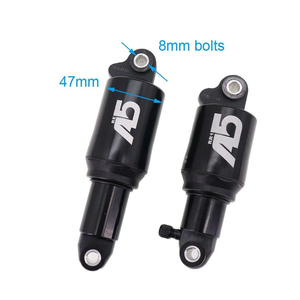 Exa form rear shock air pressure A5 RE RR1 shock absorber bike folding MTB  Downhill Kindshock 125 150 mm 650 lbs 850 1000 1100