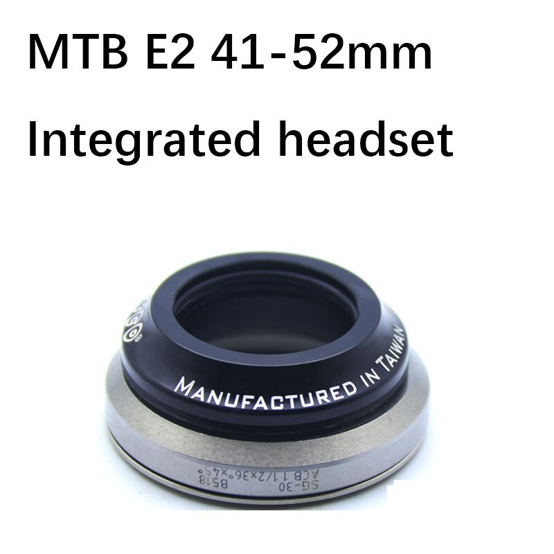 Neco Headset 41 51 41 52 mm integrated semi headset for E2 road bike tapered fork  mtb threadless bearing headset