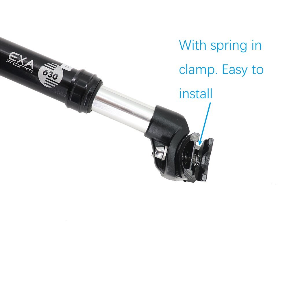 Exa Form Bike Suspension Seatpost 27.2mm 30.9 31.6 MTB Coil spring shock absorber seatpost  Mountain bike folding bike road 33.9