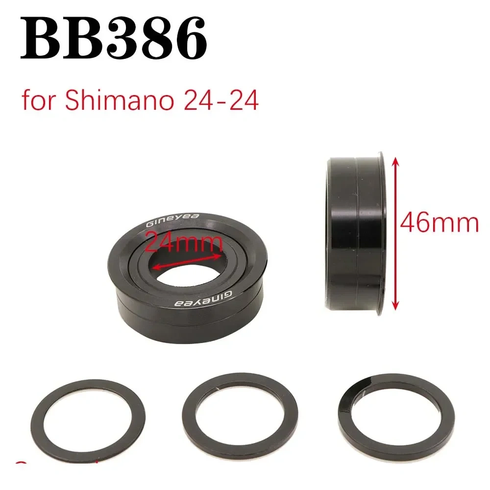 Gineyea Bottom bracket bike BB30 PF30 BB86 B79 BB386 for shimano for sram gxp press fit bearing 24mm 22 19 mm 42mm 46 MTB