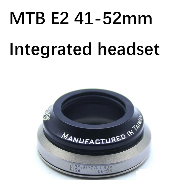 Neco Headset 41 51 41 52 mm integrated semi headset for E2 road bike tapered fork  mtb threadless bearing headset