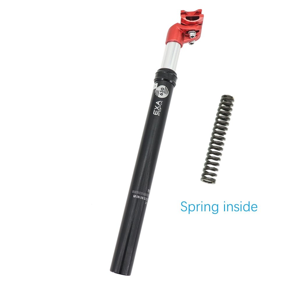 Exa Form Bike Suspension Seatpost 27.2mm 30.9 31.6 MTB Coil spring shock absorber seatpost  Mountain bike folding bike road 33.9