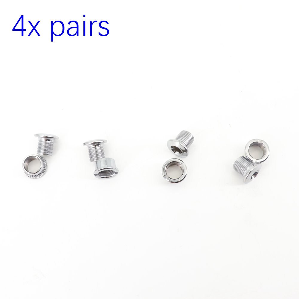 IXF bike chainring bolts steel bolts for 1x 2x chainring single speed double chainring M8 0.75 6.5 10.5mm