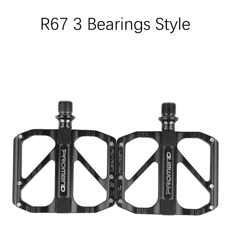 Promend Bike Pedal Quick Release 3 Bearing MTB Pedal  Aluminum Metal Body Smooth Lubricate road Bike Pedal R67 wellgo xpedo qrd2