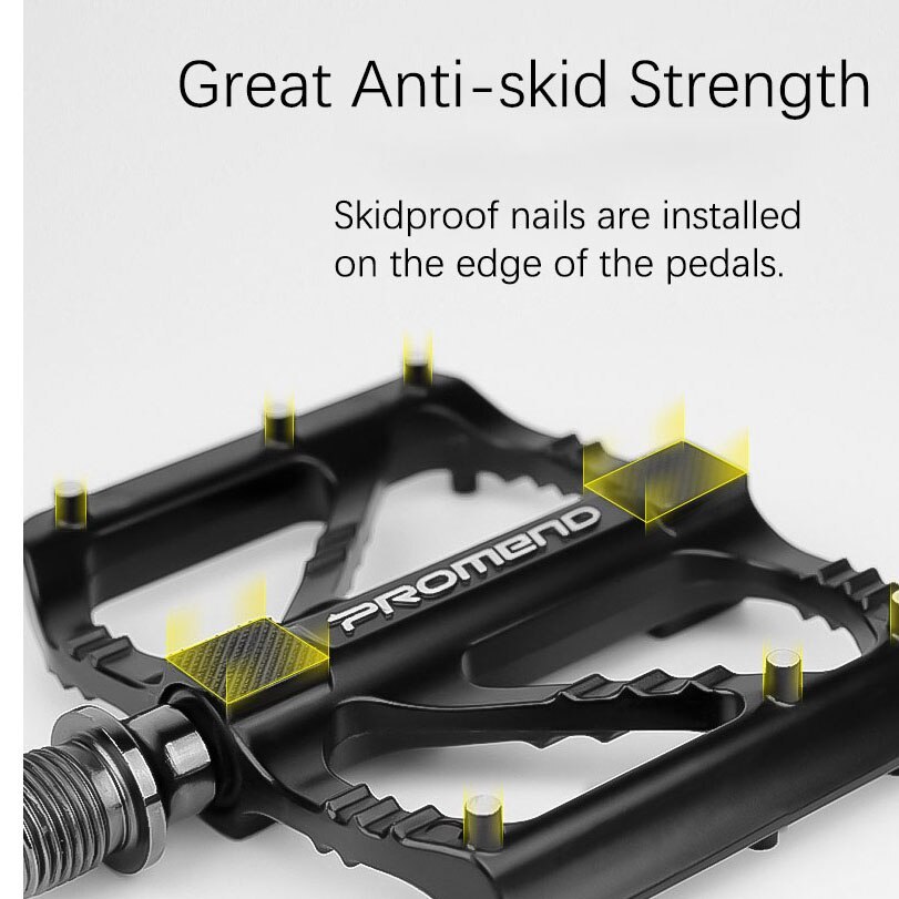 Promend Bike Pedal Quick Release 3 Bearing MTB Pedal  Aluminum Metal Body Smooth Lubricate road Bike Pedal R67 wellgo xpedo qrd2