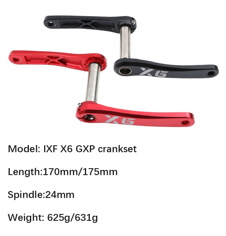 IXF GXP crankset MTB Bike Aluminum 3mm offset gxp chainring round oval for Sram crank Direct Mount X9 X0 XX1 X01 DUB 170 175 X6