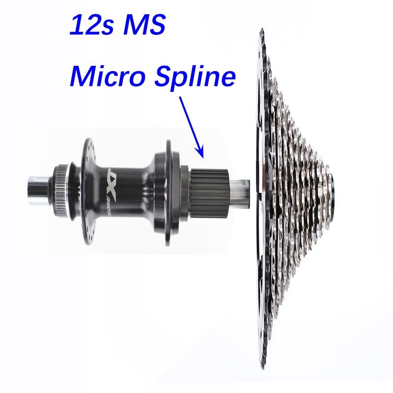 MS 12s Cassette flywheel for Shimano Micro spline SLX XT M8100 M7100 M6100 12 speed 10T-50T 10T-52T Freewheel Bike MTB 12 Speed