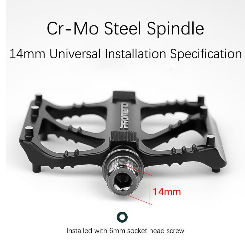 Promend Bike Pedal Quick Release 3 Bearing MTB Pedal  Aluminum Metal Body Smooth Lubricate road Bike Pedal R67 wellgo xpedo qrd2