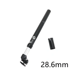 28.6mm black head