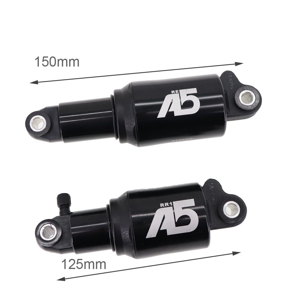 Exa form rear shock air pressure A5 RE RR1 shock absorber bike folding MTB  Downhill Kindshock 125 150 mm 650 lbs 850 1000 1100